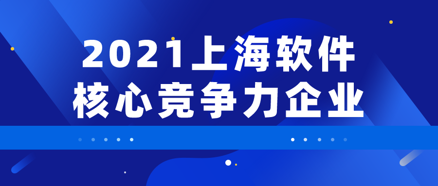 技术驱动创新 | 派拉软件获评“2021 上海软件核心竞争力企业”